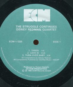 Dewey Redman Quartet - The Struggle Continues-2