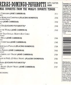 José Carreras • Placido Domingo • Luciano Pavarotti - Christmas Favorites From The World's Favorite Tenors-1