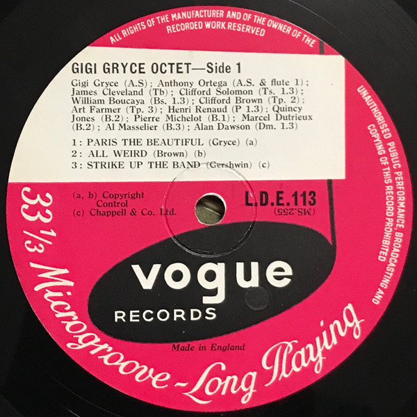 Gigi Gryce Octet-2