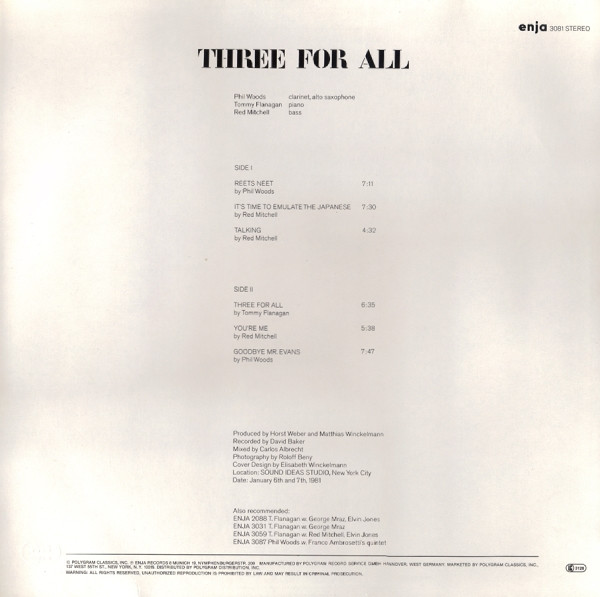 Phil Woods / Tommy Flanagan / Red Mitchell-1