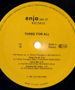 Phil Woods / Tommy Flanagan / Red Mitchell - Three For All-3