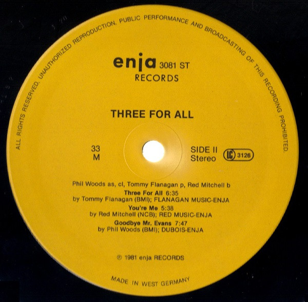 Phil Woods / Tommy Flanagan / Red Mitchell-3