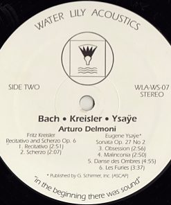 Arturo Delmoni - Bach • Kreisler • Ysaÿe-3