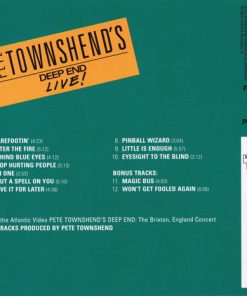 Pete Townshend - Pete Townshend's Deep End Live!-2