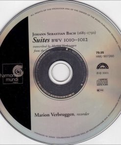 Johann Sebastian Bach - Marion Verbruggen - Suites, BWV 1010-1012-2