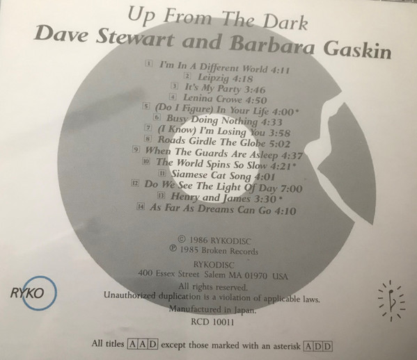 Dave Stewart & Barbara Gaskin-1