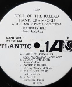 Hank Crawford, Marty Paich Orchestra - Soul Of The Ballad-2