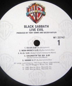 Black Sabbath - Live Evil-4