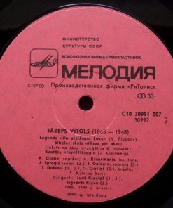 Jāzeps Vītols, Latvian Radio Choir - Garīgā Mūzika-2