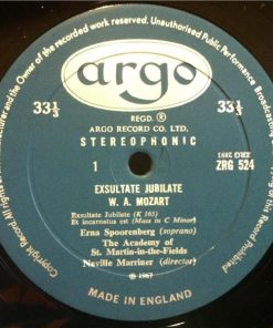 Wolfgang Amadeus Mozart - Erna Spoorenberg, Sir Neville Marriner Directs The The Academy Of St. Martin-in-the-Fields-1