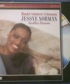 Jessye Norman, Geoffrey Parsons (2), Georg Friedrich Händel, Franz Schubert, Robert Schumann - Handel Schubert Schumann Norman Parsons-0