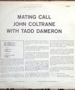 John Coltrane With Tadd Dameron - Mating Call-1