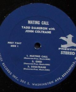 John Coltrane With Tadd Dameron - Mating Call-2