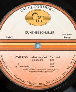 Thomas Oboe Lee / Gunther Schuller / Collage New Music / Kronos Quartet - The Mad Frog! / Third String Quartet / Symbiosis-3