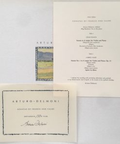 Arturo Delmoni With Meg Bachman Vas - César Franck And Gabriel Fauré - Sonatas Of Franck And Fauré-1