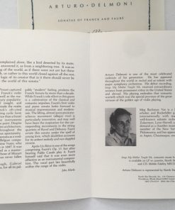 Arturo Delmoni With Meg Bachman Vas - César Franck And Gabriel Fauré-3