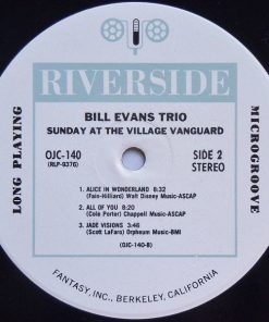 The Bill Evans Trio Featuring Scott LaFaro - Sunday At The Village Vanguard-3