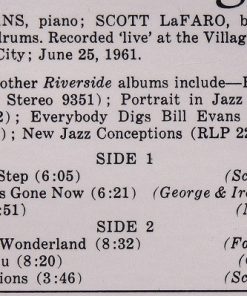 The Bill Evans Trio Featuring Scott LaFaro - Sunday At The Village Vanguard-4