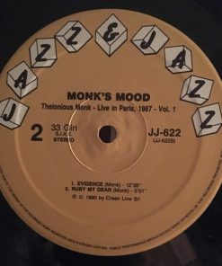 Thelonious Monk - Monk's Mood - Live In Paris, 1967 - Vol. 1-2