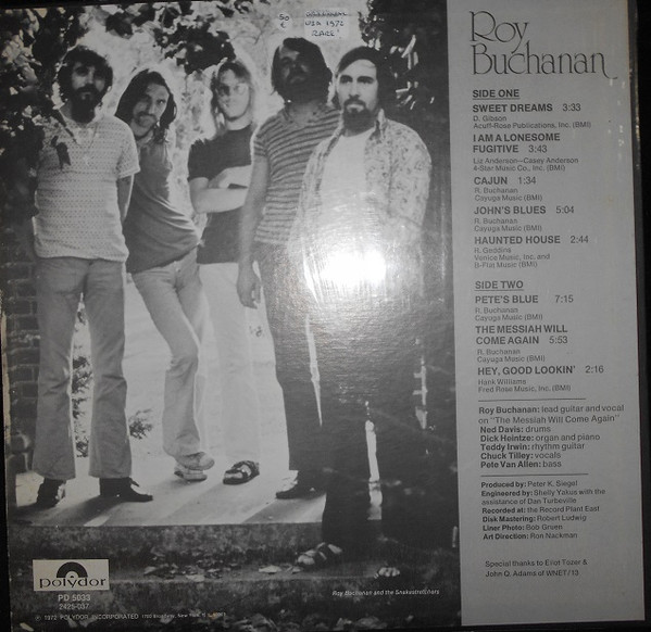 Roy Buchanan, Buch And The Snakestretchers-1