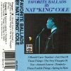 Nat King Cole - Favorite Ballads By Nat "King" Cole-0