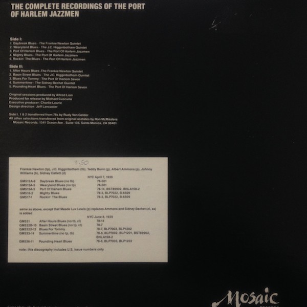 The Port Of Harlem Jazzmen*-1