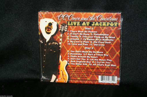 NEW SEALED CC Crowe and the Crowetones - Live at Jackpot 2 CD AMERICANA COUNTRY - Image 3
