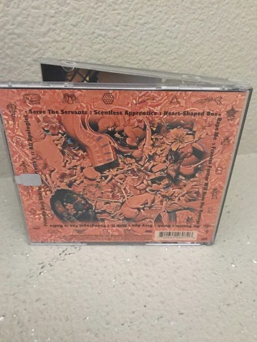 Nirvana - In Utero CD 1993 Grunge Cobain Grohl Geffen Sub Pop Heart-Shaped Box - Image 4