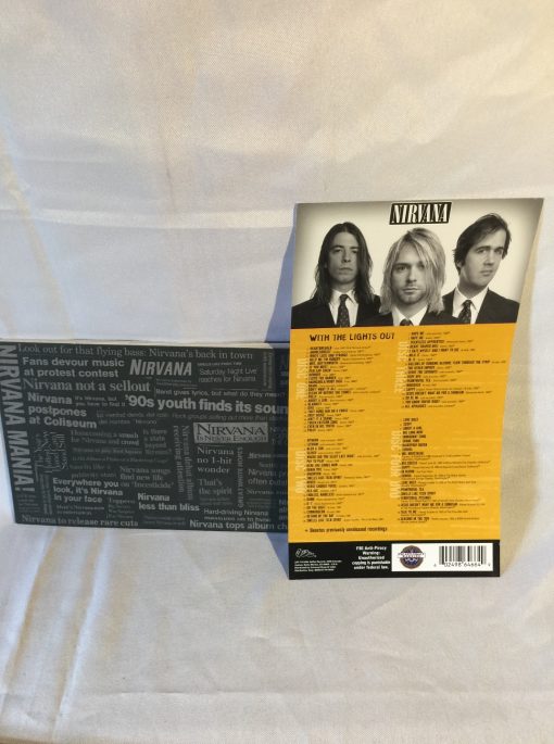 Nirvana With the Lights Out 4 Disc BOX SET 3 CD + DVD + Book 2004 Geffen Grunge - Image 5