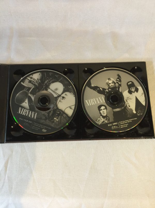 Nirvana With the Lights Out 4 Disc BOX SET 3 CD + DVD + Book 2004 Geffen Grunge - Image 6