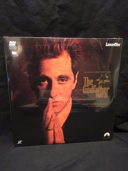 SEALED Godfather Collection I, II, III LASERDISC Pacino De Niro Brando NEW 1990 Laser Disc Set - Image 4