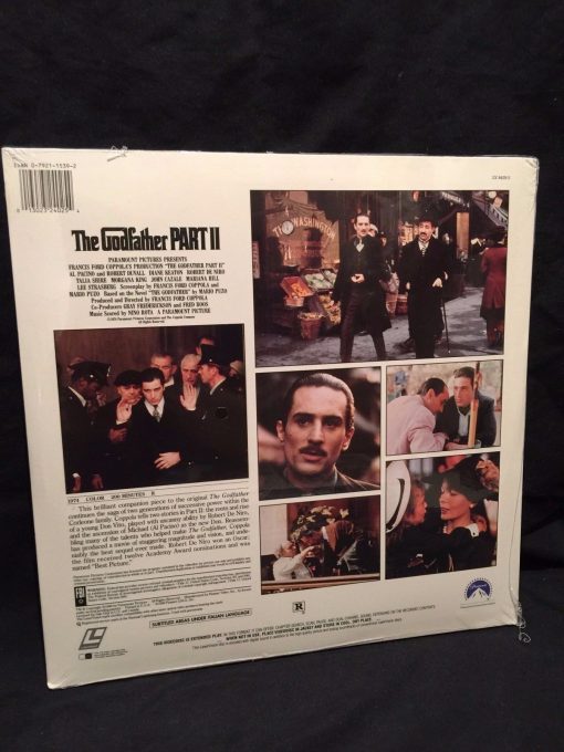 SEALED Godfather Collection I, II, III LASERDISC Pacino De Niro Brando NEW 1990 Laser Disc Set - Image 6