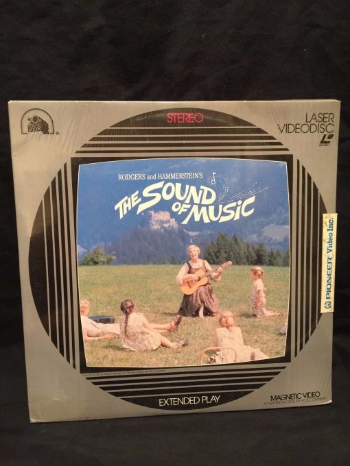 SEALED The Sound Of Music LASERDISC 1981 Magnetic Julie Andrews Plummer