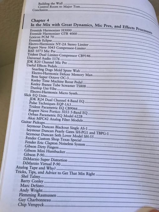 SIGNED Recording Techniques of the Guitar Masters BOOK Tarquin Beck Vai Zakk - Image 7