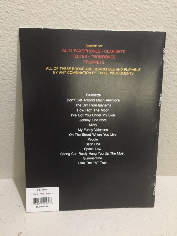 Standard Jazz Duets 2 CLARINET SOLOS - MEGARARE Ipanema Misty Summertime Valenti - Image 4