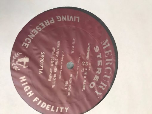 Brahms, Dorati, MSO - Symphony No. 2 In D Major Op. 73 LP EX 1959 Classical - Image 3