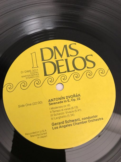 Dvorak Serenade Schwarz Douglas Davis DMS 3011 DELOS LP NM Audiophilie Press - Image 3