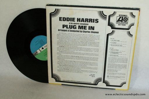 Eddie Harris Plug Me In LP Atlantic JAZZ 1968 EX VG+ Soulful Funky Jazz - Image 3