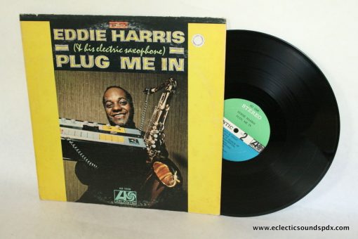 Eddie Harris Plug Me In LP Atlantic JAZZ 1968 EX VG+ Soulful Funky Jazz