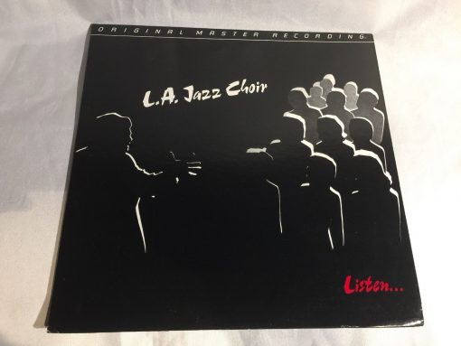 L.A. Jazz Choir Listen LP MFSL 1983 UNPLAYED NM/M Audiophile All Inserts