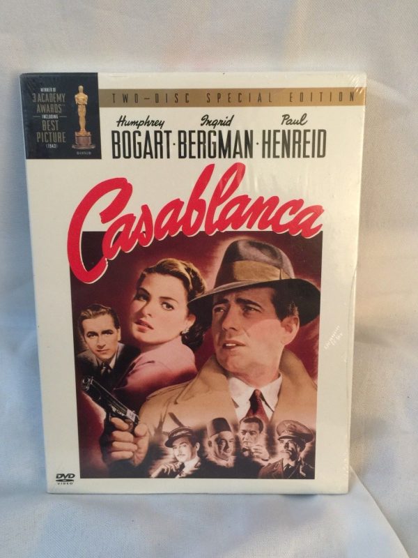 Casablanca DVD SEALED TWO DISC SPECIAL VERSION 2003 Bogart Bergman Henreid