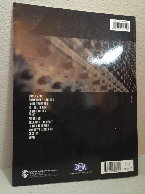 GUITAR TABLATURE Linkin Park - Meteora - 2003 Book Chester Bennington ROCK Nu Me - Image 3