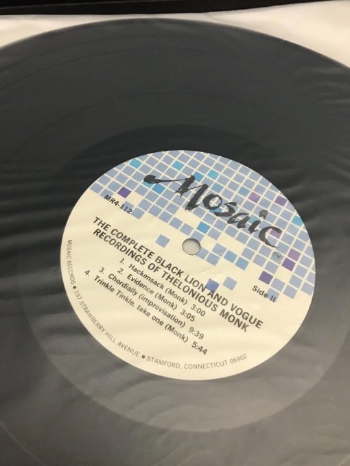 Complete Black Lion Vogue Recordings Thelonious Monk 4 LP NM/M Mosaic Box Set 1985 - Image 3