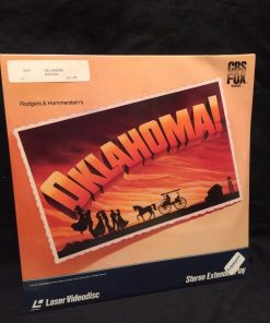 SEALED Oklahoma! LASERDISC 1984 Shirley Jones Steiger Richard Rodgers MUSICAL