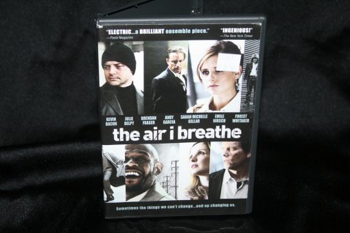 The Air I Breathe DVD 2007 Kevin Bacon Sarah Gellar Garcia Whitaker Fraser NEAR MINT
