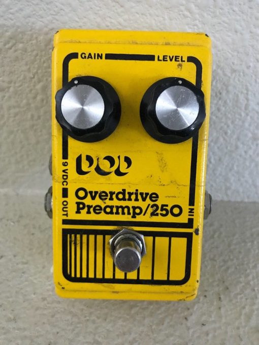 Vintage 1980's DOD Overdrive Preamp / 250 Yngwie Booster Effects Pedal 351N