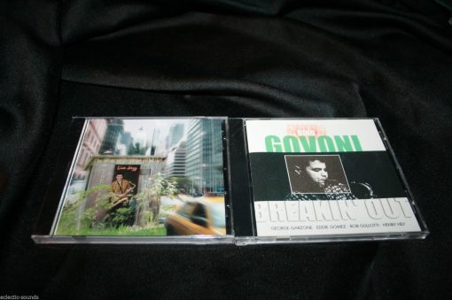 DINO GOVONI CD's = In The Library & Breakin' Out JAZZ GARZONE GOMEZ Henry Hey Mike Pope