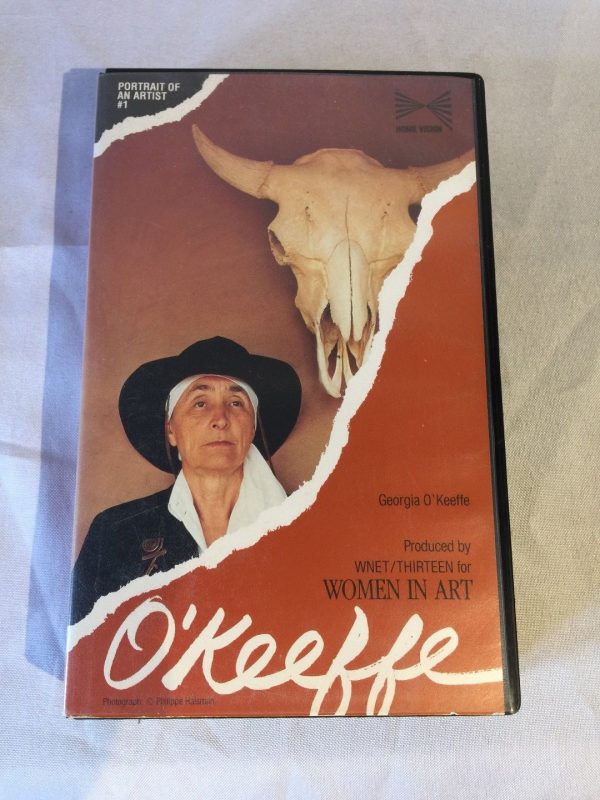 O'Keeffe VHS Portrait of an Artist UNPLAYED Near Mint Condition Hardcase Origina