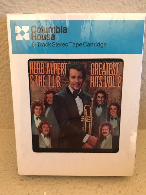 SEALED Time Capsule 8-Track = Herb Alpert & The T.J.B. Greatest Hits Vol. 2 CRC