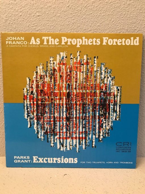 Johan Franco As The Prophets Foretold LP NM/M UNPLAYED CRI 222 Classical